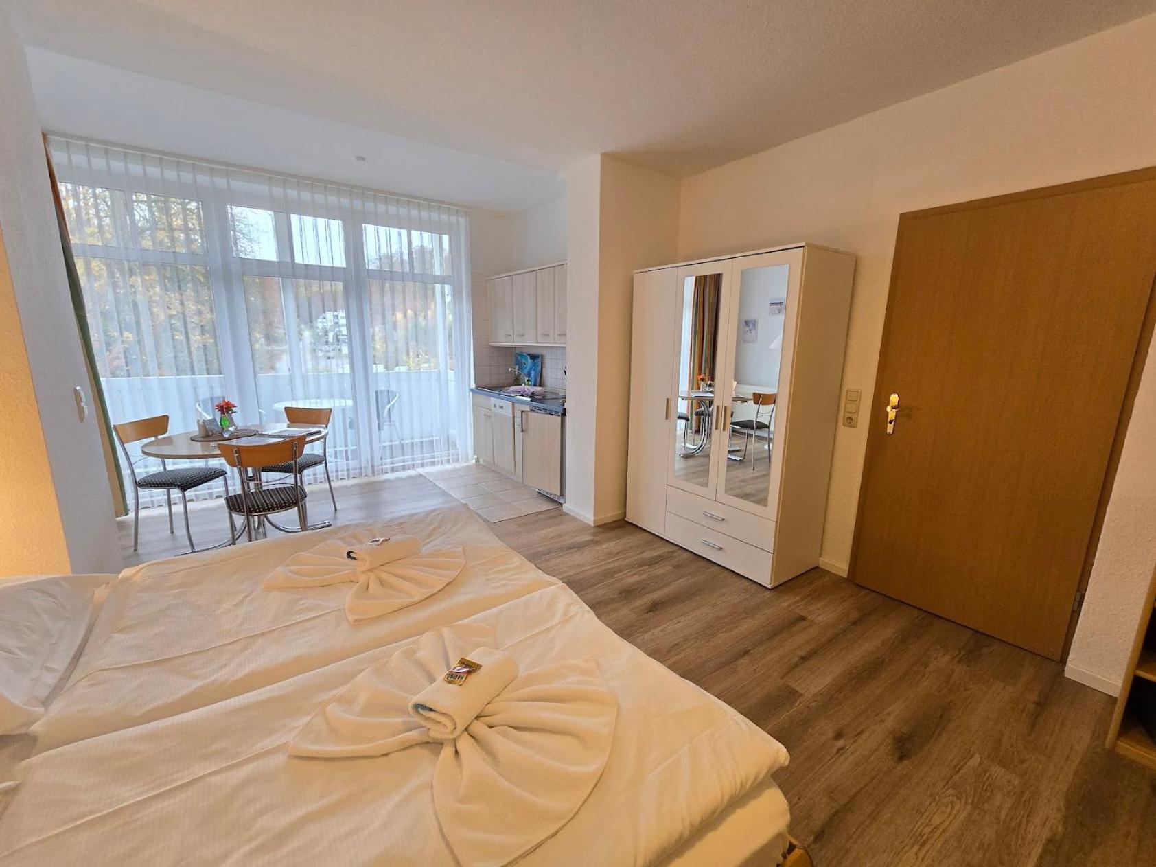 Residenz Seeblick Studio 2 Mit Balkon ゼリン エクステリア 写真